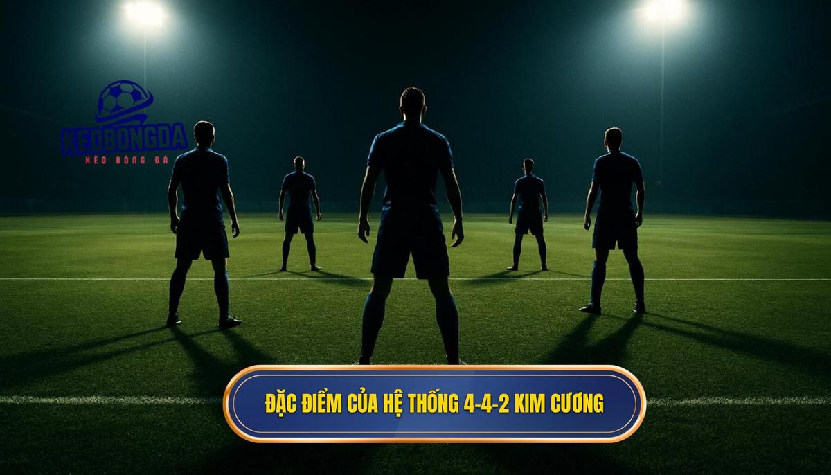 Chiến thuật 4-4-2 Kim Cương: Phân Tích Chuyên Sâu Bí Kíp Kiểm Soát Trung Tuyến 1 Sự Ra Đời và Đặc Điểm Cốt Lõi của 4-4-2 Kim Cương