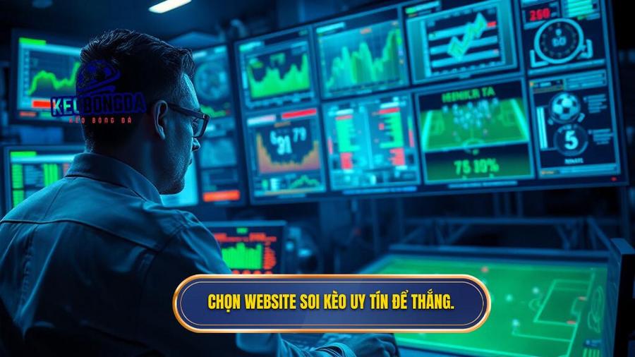 Chọn website soi kèo uy tín để thắng.