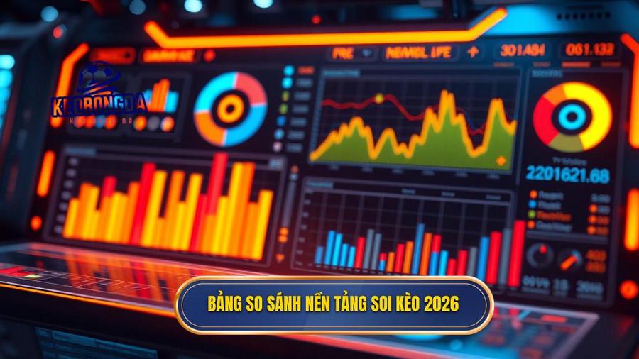 Bảng so sánh nền tảng soi kèo 2026