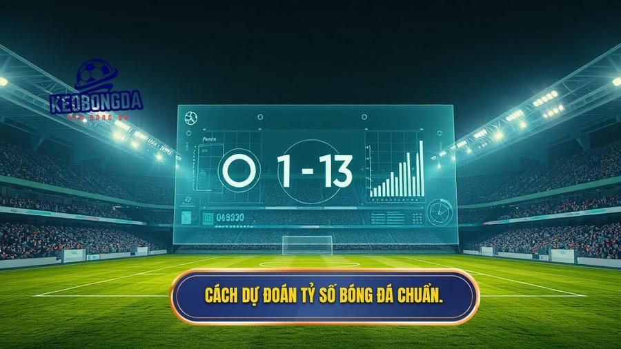 Cách dự đoán tỷ số bóng đá chuẩn.