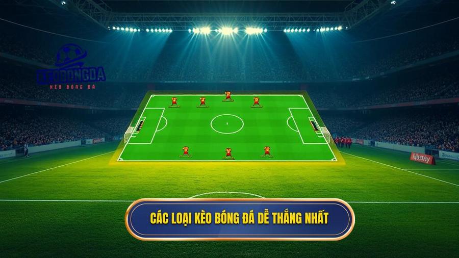 Các loại kèo bóng đá dễ thắng nhất