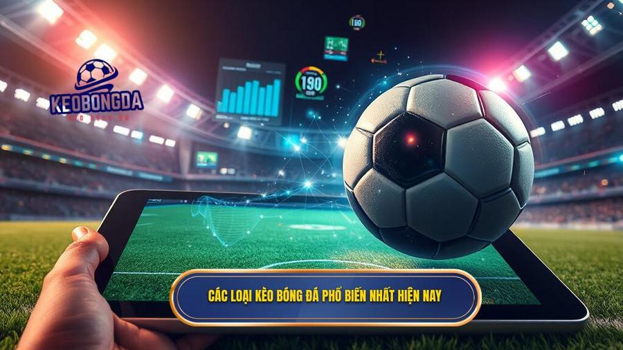 Các loại kèo bóng đá phổ biến nhất hiện nay