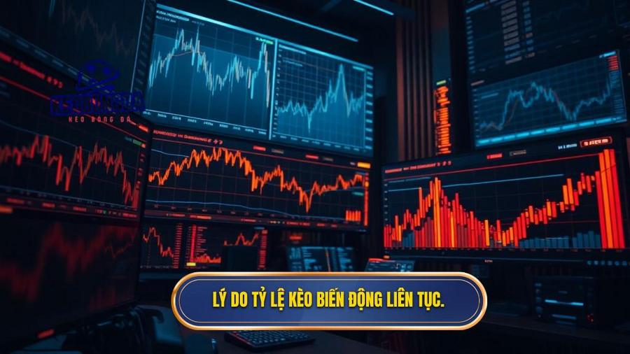 2. Lý do tỷ lệ kèo biến động liên tục.