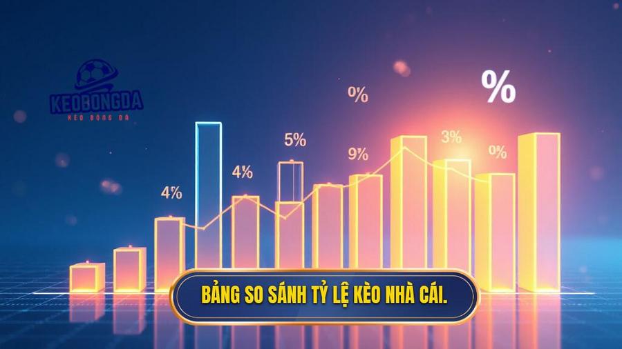 3. Bảng so sánh tỷ lệ kèo nhà cái.