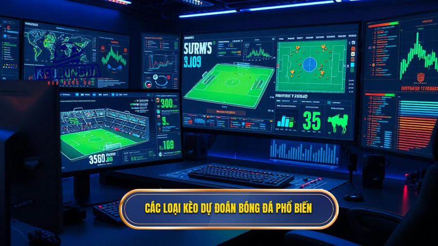 Các loại kèo dự đoán bóng đá phổ biến