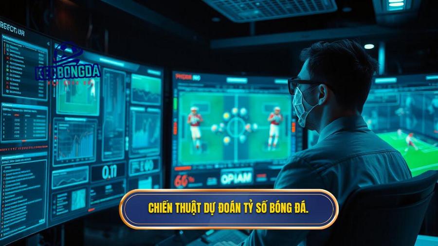 Chiến thuật dự đoán tỷ số bóng đá.